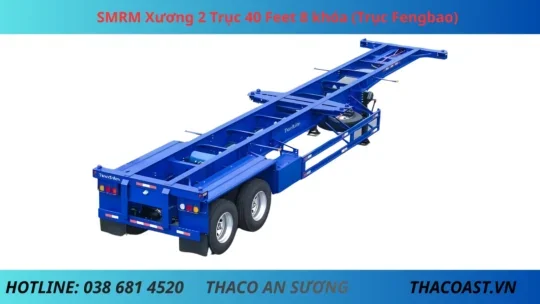 SMRM Xương 2 Trục 40 Feet 8 khóa (Trục Fengbao) SMRM Xương 2 Trục 40 Feet 8 khóa (Trục Fengbao)