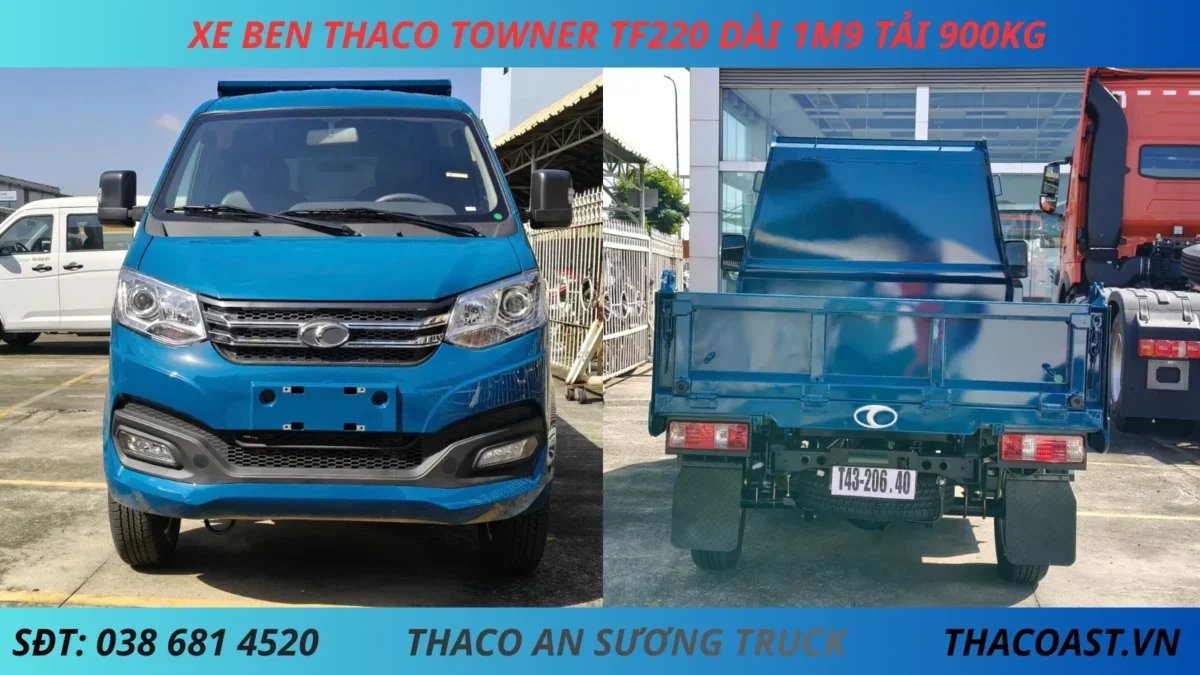 XE BEN TF220 TẢI 900KG (9) XE BEN TF220 TẢI 900KG (5)
