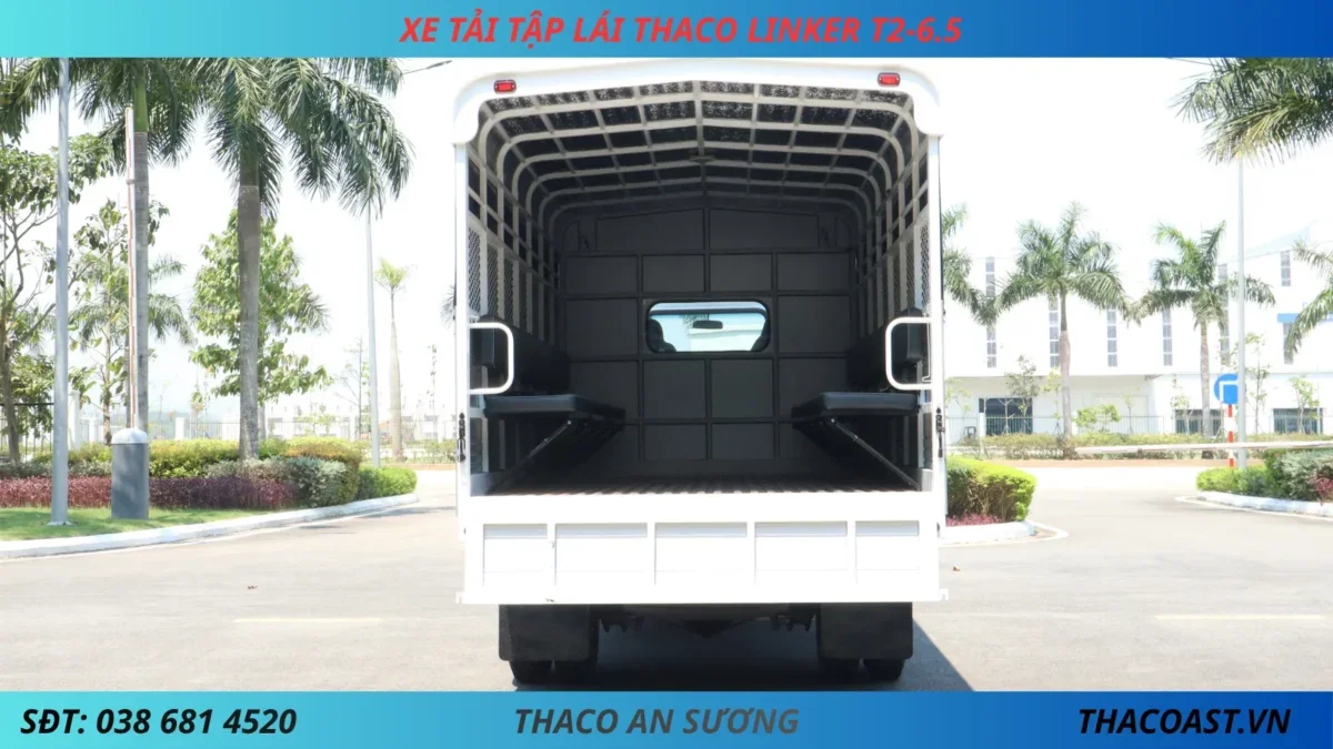 XE TẢI TẬP LÁI THACO LINKER T2-6.5 (16) XE TẬP LÁI THACO LINKER T2-6.5 THÙNG DÀI 4M45