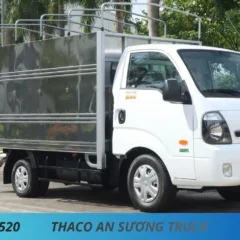 K200 thùng mui bạt không bửng màu trắng XE TẢI KIA K200 THÙNG MUI BẠT KHÔNG MỞ BỬNG DÀI 3M2 TẢI 1950KG MÀU TRẮNG