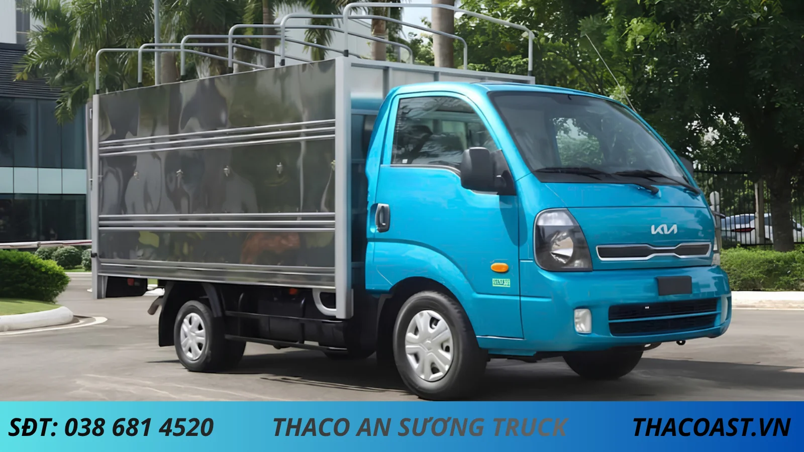 Đánh giá chi tiết xe tải Kia K200 mui bạt không mở bửng tải trọng 1.9 tấn, thùng dài 3m2. Đại lý Thaco báo giá lăn bánh, hỗ trợ vay trả góp 80%, thủ tục nhanh.