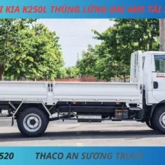 XE TẢI KIA K250L THÙNG LỬNG (2) XE TẢI 2 TẤN KIA K250L THÙNG LỬNG DÀI 4M5
