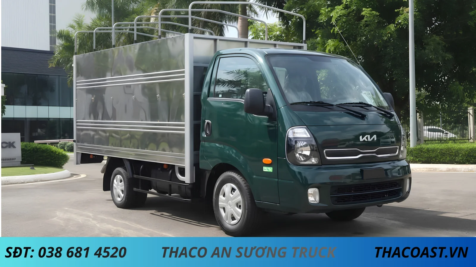 Đánh giá chi tiết xe tải Kia K200 mui bạt không mở bửng tải trọng 1.9 tấn, thùng dài 3m2. Đại lý Thaco báo giá lăn bánh, hỗ trợ vay trả góp 80%, thủ tục nhanh.
