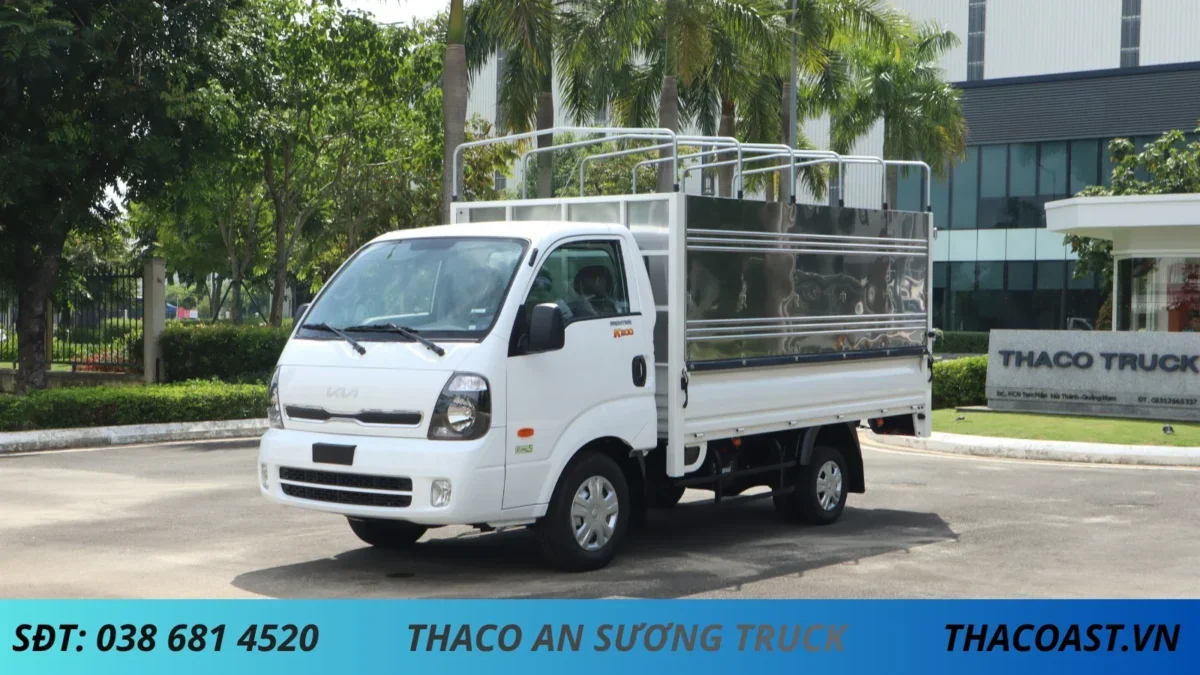XE TẢI KIA K200 THÙNG MUI BẠT MỞ 3 BỬNG DÀI 3M2 TẢI 1950KG