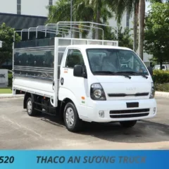 XE TẢI KIA K200 THÙNG MUI BẠT MỞ 3 BỬNG DÀI 3M2 TẢI 1950KG
