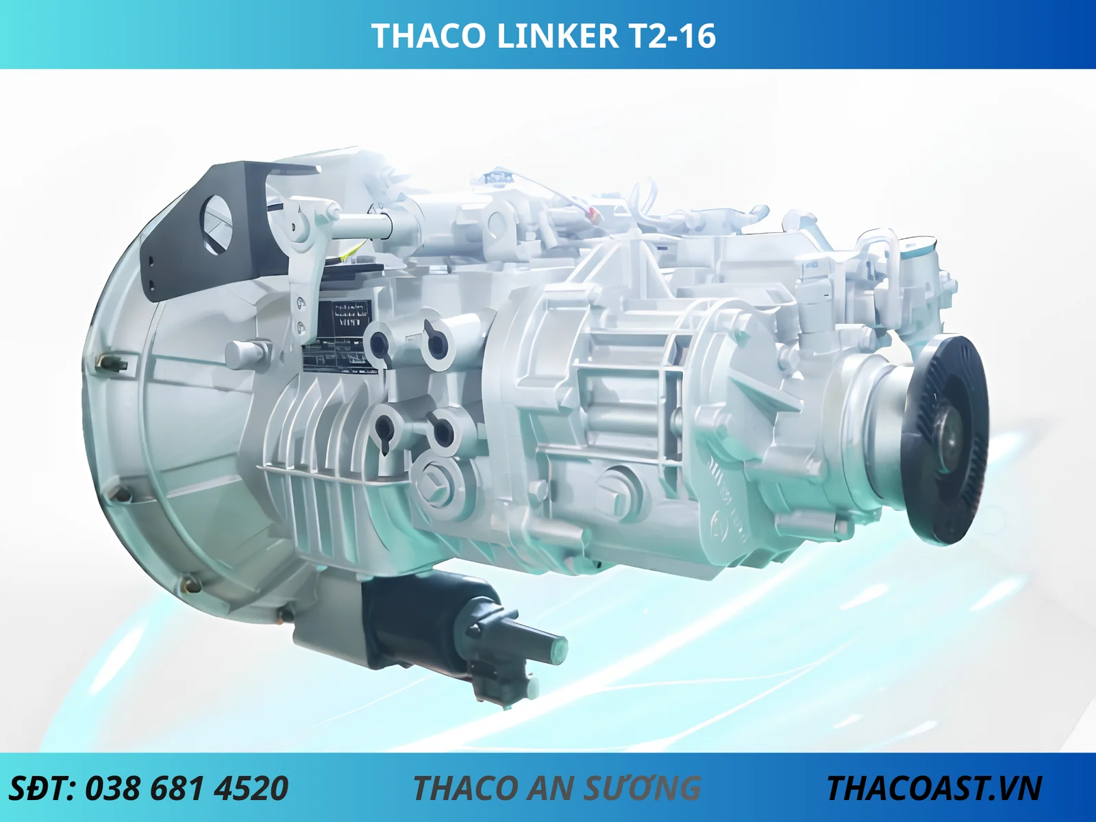 HỘP SỐ THACO LINKER T2-16 THÙNG LỬNG GẮN CẨU