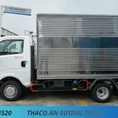 THACO LINKER T4.5-3.5 MÀU TRẮNG XE TẢI 2 TẤN THACO LINKER T4.5-3.5 THÙNG KÍN DÀI 3M5