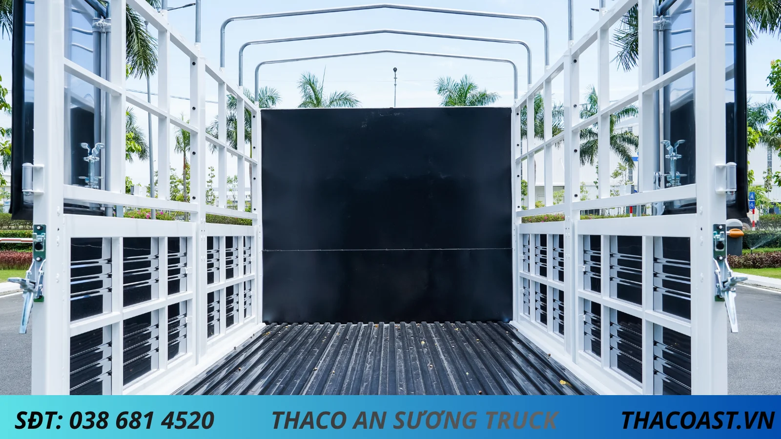 xe tải thùng mui bạt thaco linker T4.5-3.5 thùng mui bạt dài 3m5 tải 1990kg