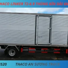 XE TẢI 3 TẤN 5 THACO LINKER T2-6.9 THÙNG KÍN DÀI 6M3