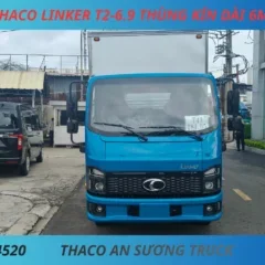 XE TẢI 3 TẤN 5 THACO LINKER T2-6.9 THÙNG KÍN DÀI 6M3