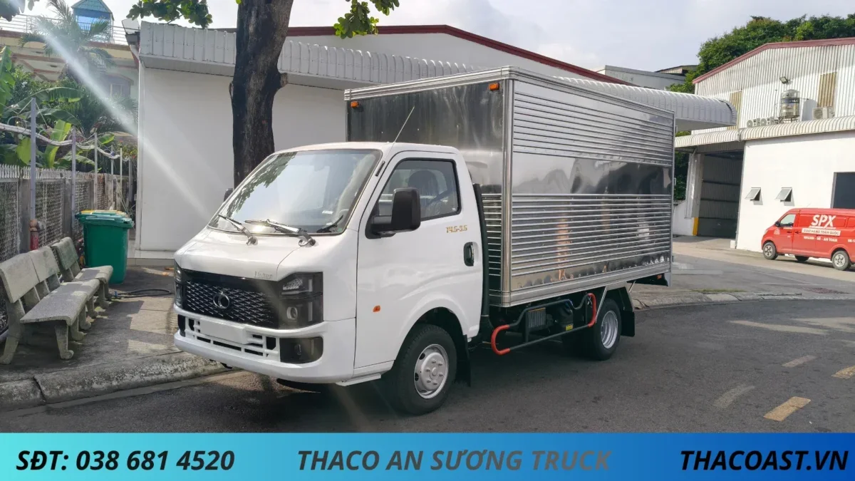 XE TẢI THACO LINKER T4.5-3.5 XE TẢI 2 TẤN THACO LINKER T4.5-3.5 THÙNG KÍN DÀI 3M5