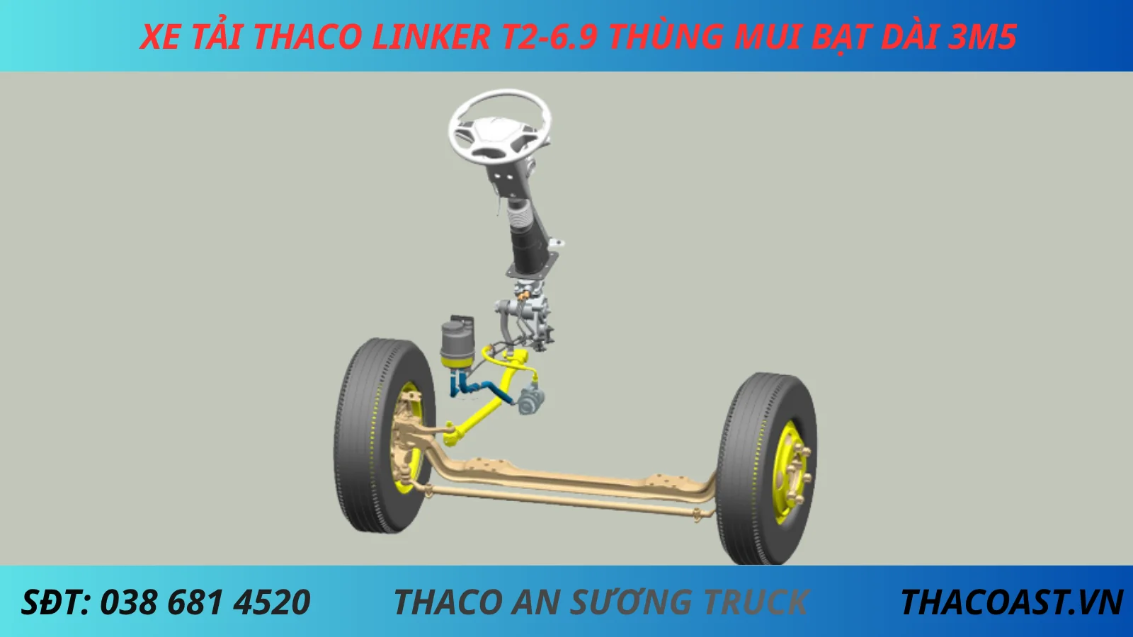 XE TẢI 3T5 THACO LINKER T2-6.9