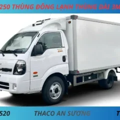 ẢNH NỀN XE TẢI KIA K250 THÙNG ĐÔNG LẠNH XE TẢI KIA K250 THÙNG ĐÔNG LẠNH THÙNG DÀI 3M45 TẢI 1990KG