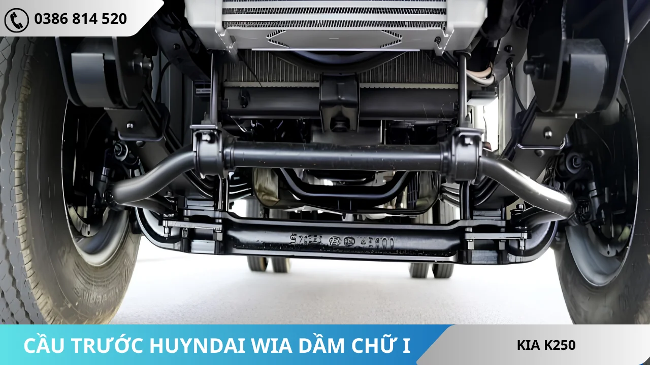 Cầu trước Huyndai Wia dầm chữ I