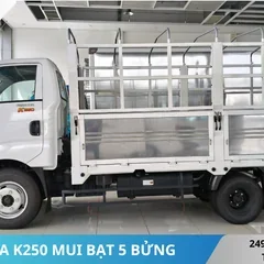 HÔNG XE TẢI KIA K250 MUI BẠT 5 BỬNG M52 XE TẢI KIA K250 MUI BẠT 5 BỬNG M52