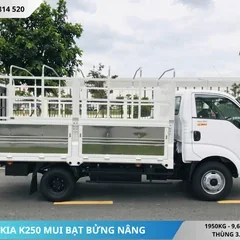 HÔNG XE TẢI KIA K250 MUI BẠT BỬNG NÂNG HÔNG XE TẢI KIA K250 MUI BẠT BỬNG NÂNG