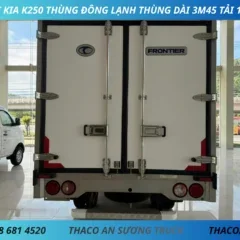 KIA K250 THÙNG ĐÔNG LẠNH (8) XE TẢI 2 TẤN KIA K250 THÙNG ĐÔNG LẠNH DÀI 3M45