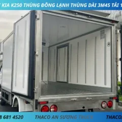 KIA K250 THÙNG ĐÔNG LẠNH (9) XE TẢI 2 TẤN KIA K250 THÙNG ĐÔNG LẠNH DÀI 3M45