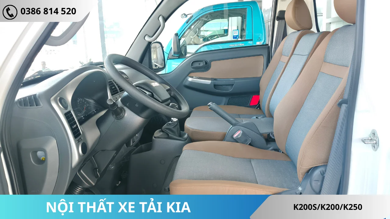 nội thất xe tải kia