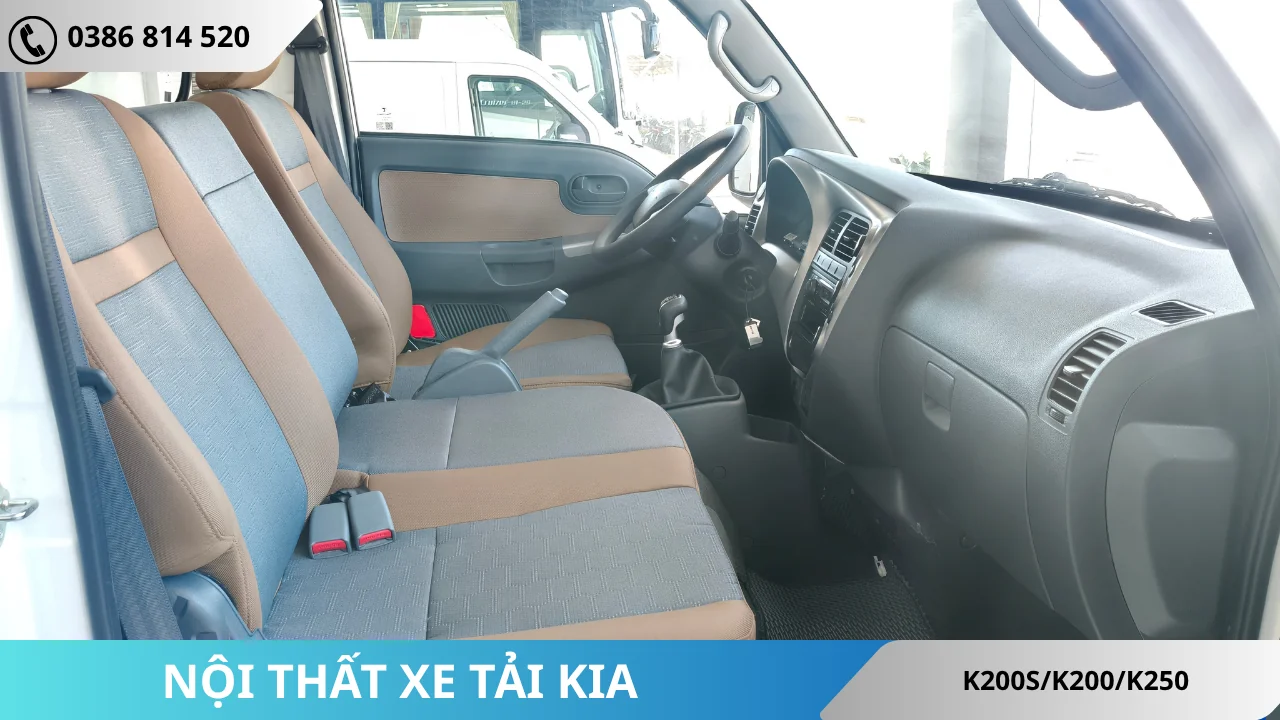 nội thất xe tải kia