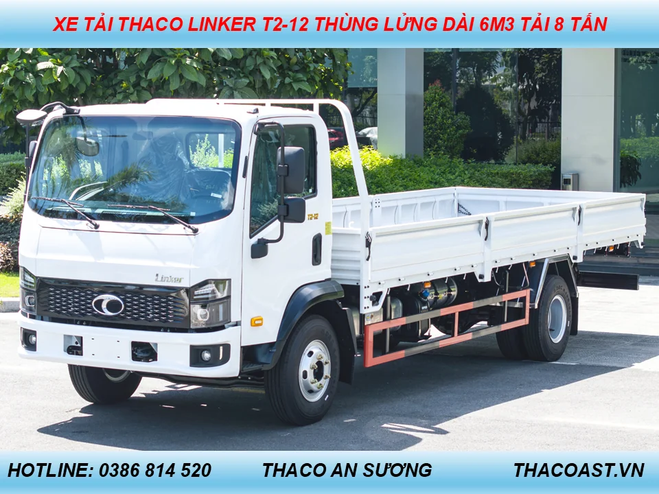 XE TẢI 8 TẤN THACO LINKER T2-12 THÙNG LỬNG DÀI 6M3