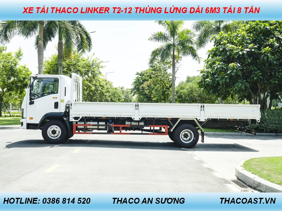 XE TẢI 8 TẤN THACO LINKER T2-12 THÙNG LỬNG DÀI 6M3