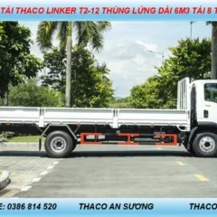 XE TẢI 8 TẤN THACO LINKER T2-12 THÙNG LỬNG DÀI 6M3