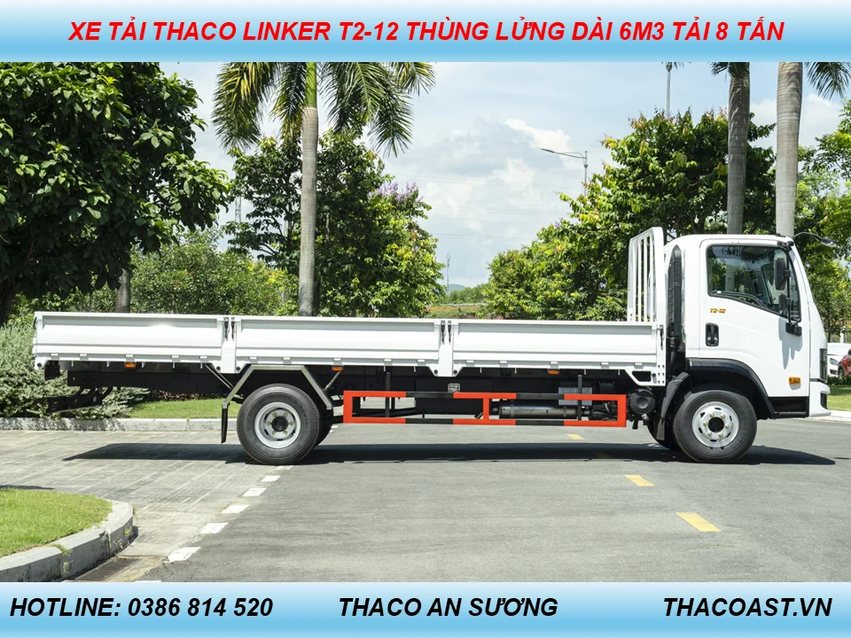 XE TẢI 8 TẤN THACO LINKER T2-12 THÙNG LỬNG DÀI 6M3