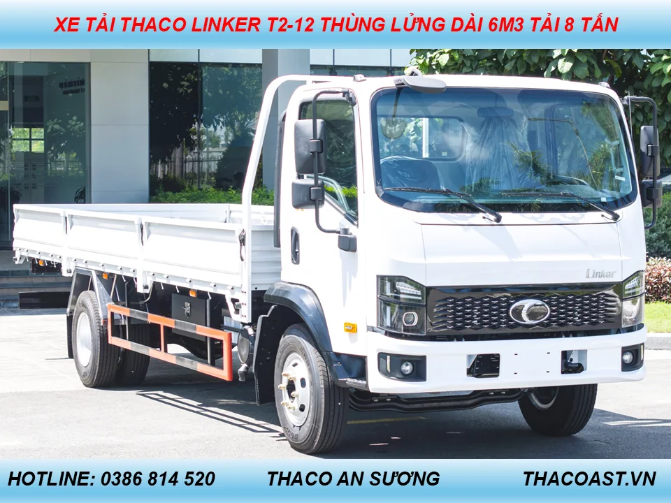 XE TẢI 8 TẤN THACO LINKER T2-12 THÙNG LỬNG DÀI 6M3