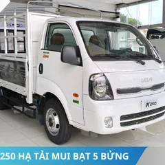 XE TẢI KIA K250 HẠ TẢI MUI BẠT 5 BỬNG (2) XE TẢI KIA K250 HẠ TẢI MUI BẠT 5 BỬNG (2)