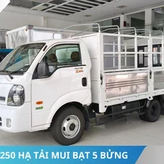 XE TẢI KIA K250 HẠ TẢI MUI BẠT 5 BỬNG XE TẢI KIA K250 HẠ TẢI MUI BẠT 5 BỬNG
