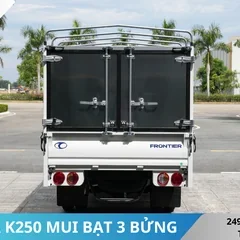 XE TẢI KIA K250 MUI BẠT MỞ 3 BỬNG