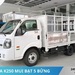 XE TẢI KIA K250 MUI BẠT 5 BỬNG M52 XE TẢI KIA K250 MUI BẠT 5 BỬNG M52