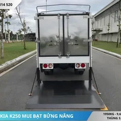 XE TẢI KIA K250 MUI BẠT BỬNG NÂNG (4) ĐUÔI XE TẢI KIA K250 MUI BẠT BỬNG NÂNG