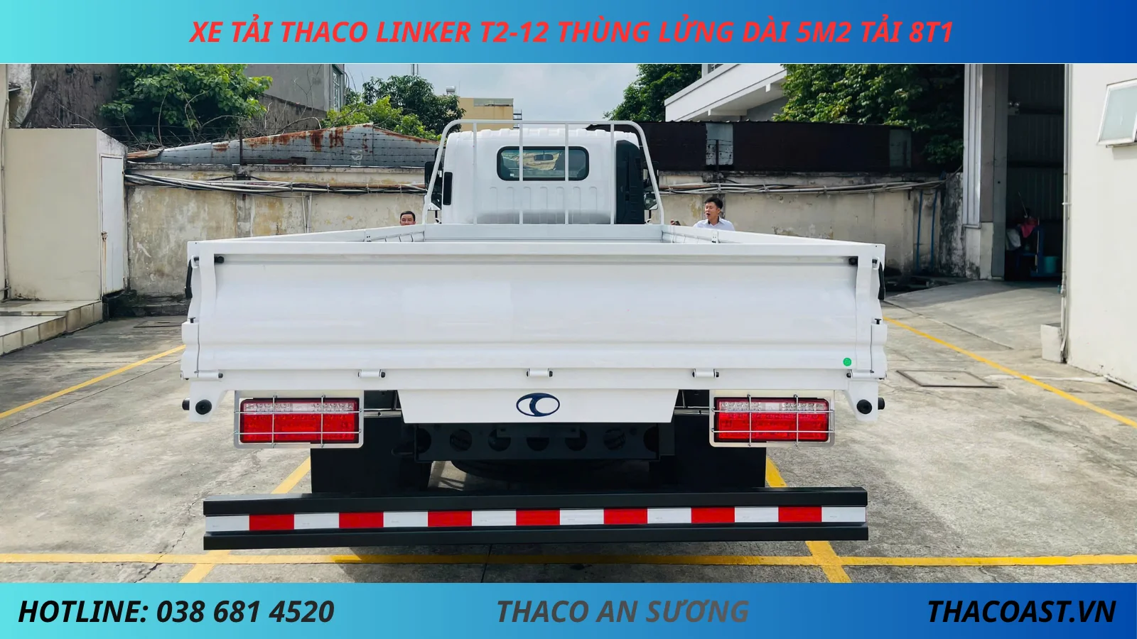 THÙNG LỬNG THACO LINKER T2-12 THÙNG DÀI 5M2