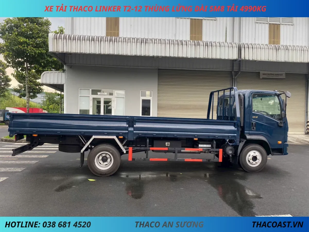 XE TẢI 5 TẤN THACO LINKER T2-12 THÙNG LỬNG DÀI 5M8