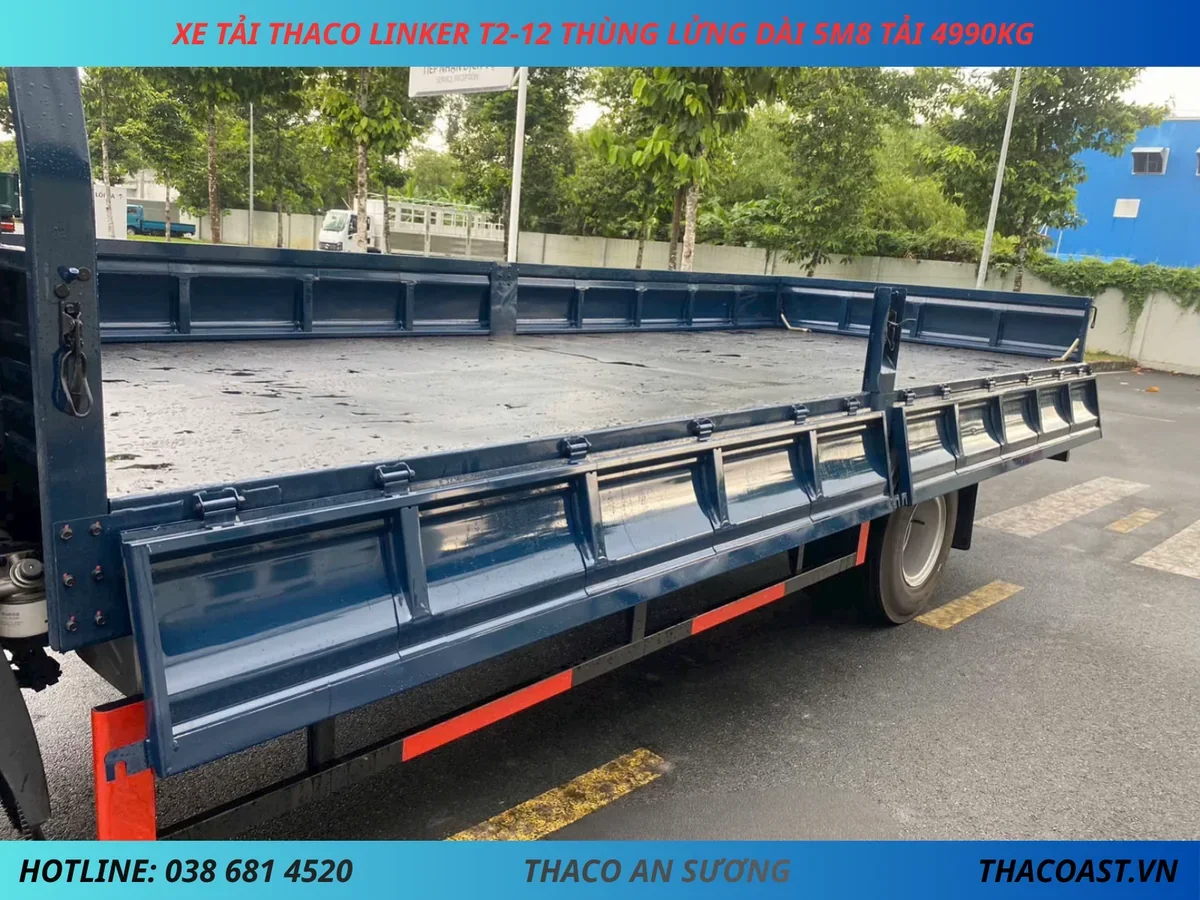XE TẢI 5 TẤN THACO LINKER T2-12 THÙNG LỬNG DÀI 5M8