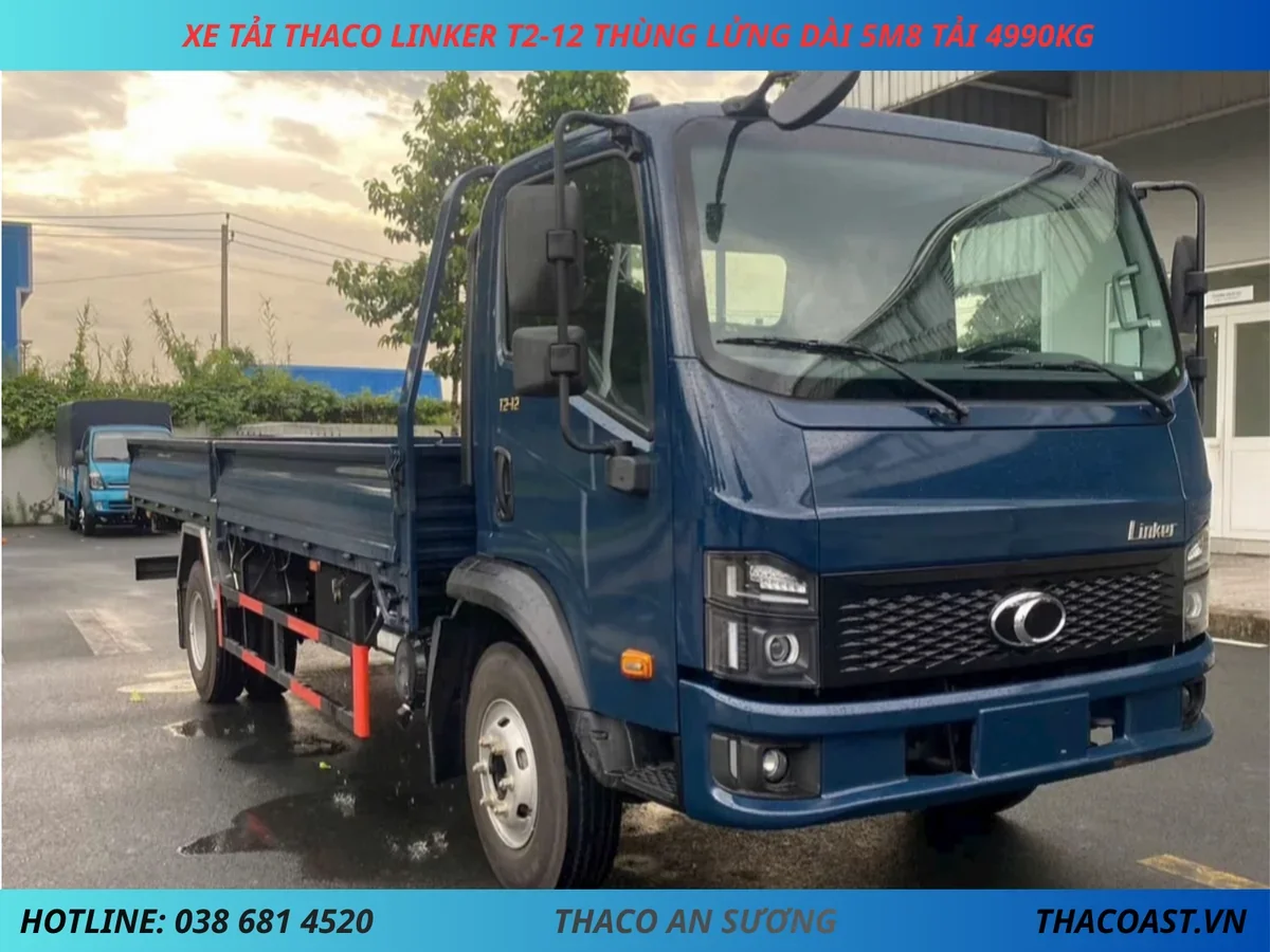 XE TẢI 5 TẤN THACO LINKER T2-12 THÙNG LỬNG DÀI 5M8