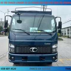 XE TẢI THACO LINKER T2-12 THÙNG MUI BẠT DÀI 5M8 TẢI 4990KG (2) XE TẢI THACO LINKER T2-12 THÙNG MUI BẠT DÀI 5M8 TẢI 4990KG