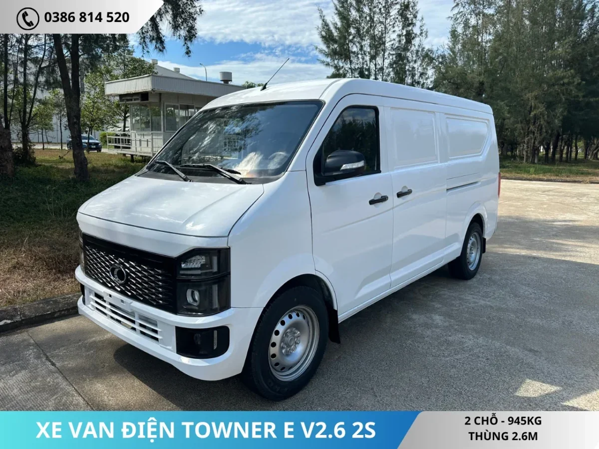 XE VAN ĐIỆN TOWNER E V2.6 2S XE VAN ĐIỆN TOWNER E V2.6 2S
