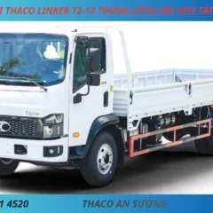XE TẢI THACO LINKER T2-12 THÙNG LỬNG DÀI 6M3 TẢI 8 TẤN