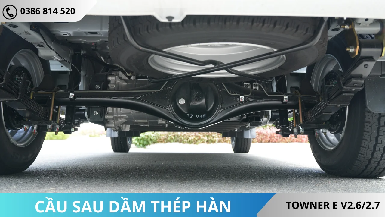 Cầu sau dầm thép hàn Towner EV