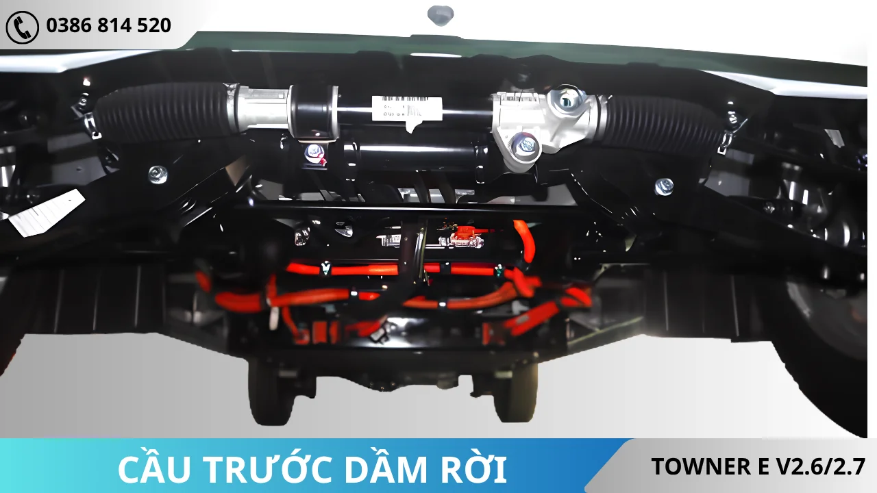 Cầu trước dầm rời Towner EV