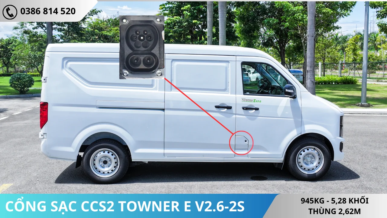 Cổng sạc CCS2 Towner E V2.6-2S