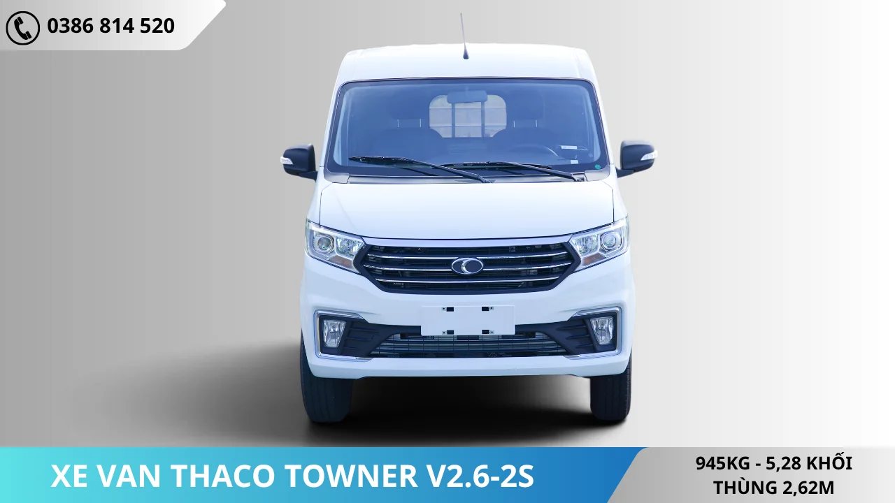 Đầu Xe van Thaco Towner V2.6-2S