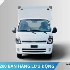 Đầu Xe tải Kia K200 bán hàng lưu động Đầu Xe tải Kia K200 bán hàng lưu động