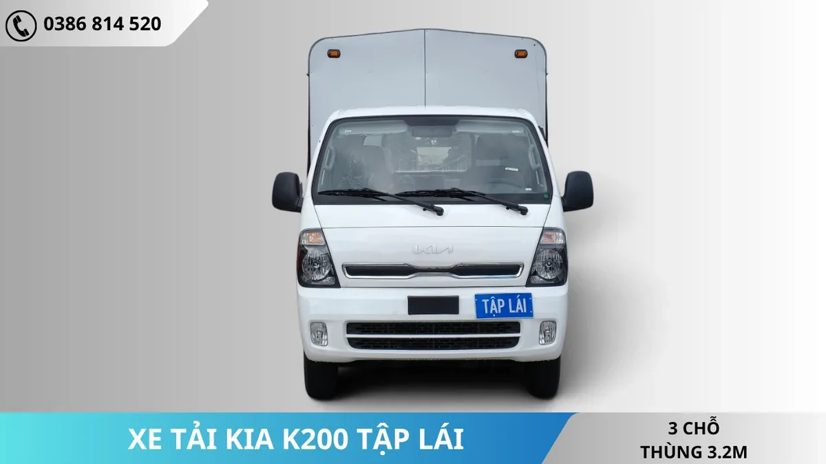 Đầu Xe tải Kia K200 tập lái mới