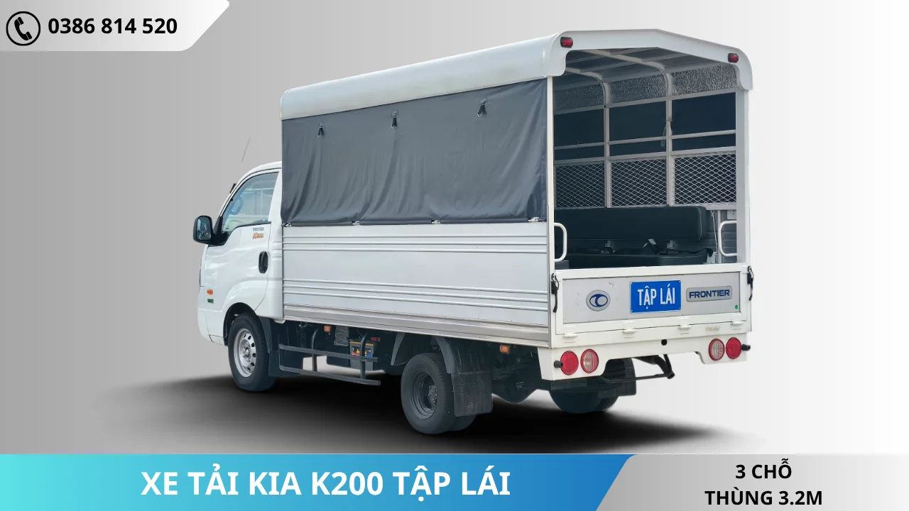 Xe tải Kia K200 tập lái
