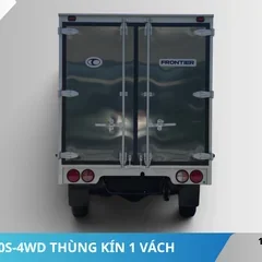 Đuôi xe tải Kia K200S-4WD thùng kín 1 vách