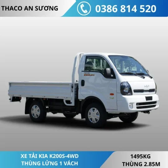 HÌNH NỀN WEB KIA K200S-4WD L02 XE TẢI KIA K200S-4WD THÙNG LỬNG